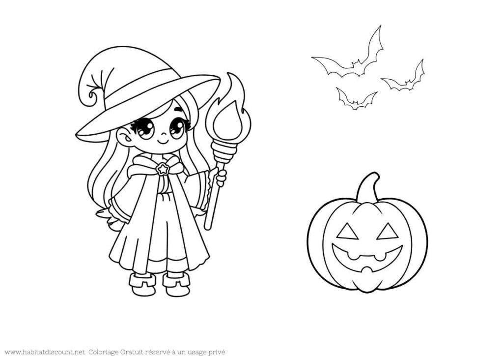dessin halloween kawaii